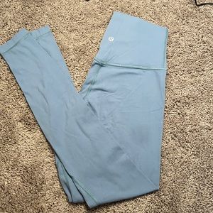 Blue size 2 25’ Lululemon Leggings